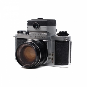 Used Pentax Asahi + 55mm Prime Lens & Light Meter